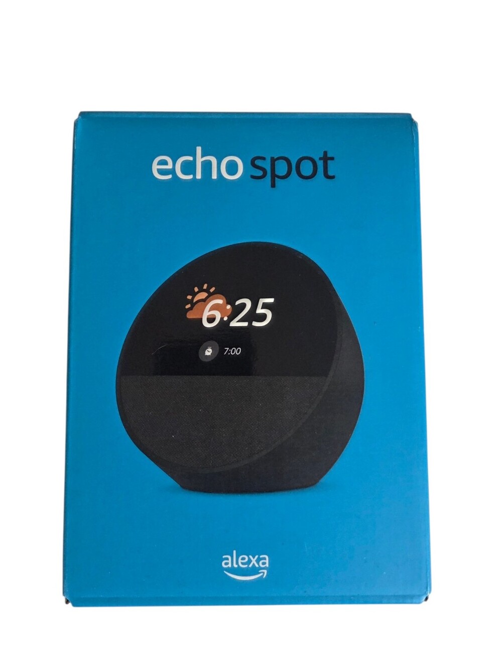 Amazon Echo Spot Alarm Clock NEW -Black -Sealed -Smart Speaker + Alexa